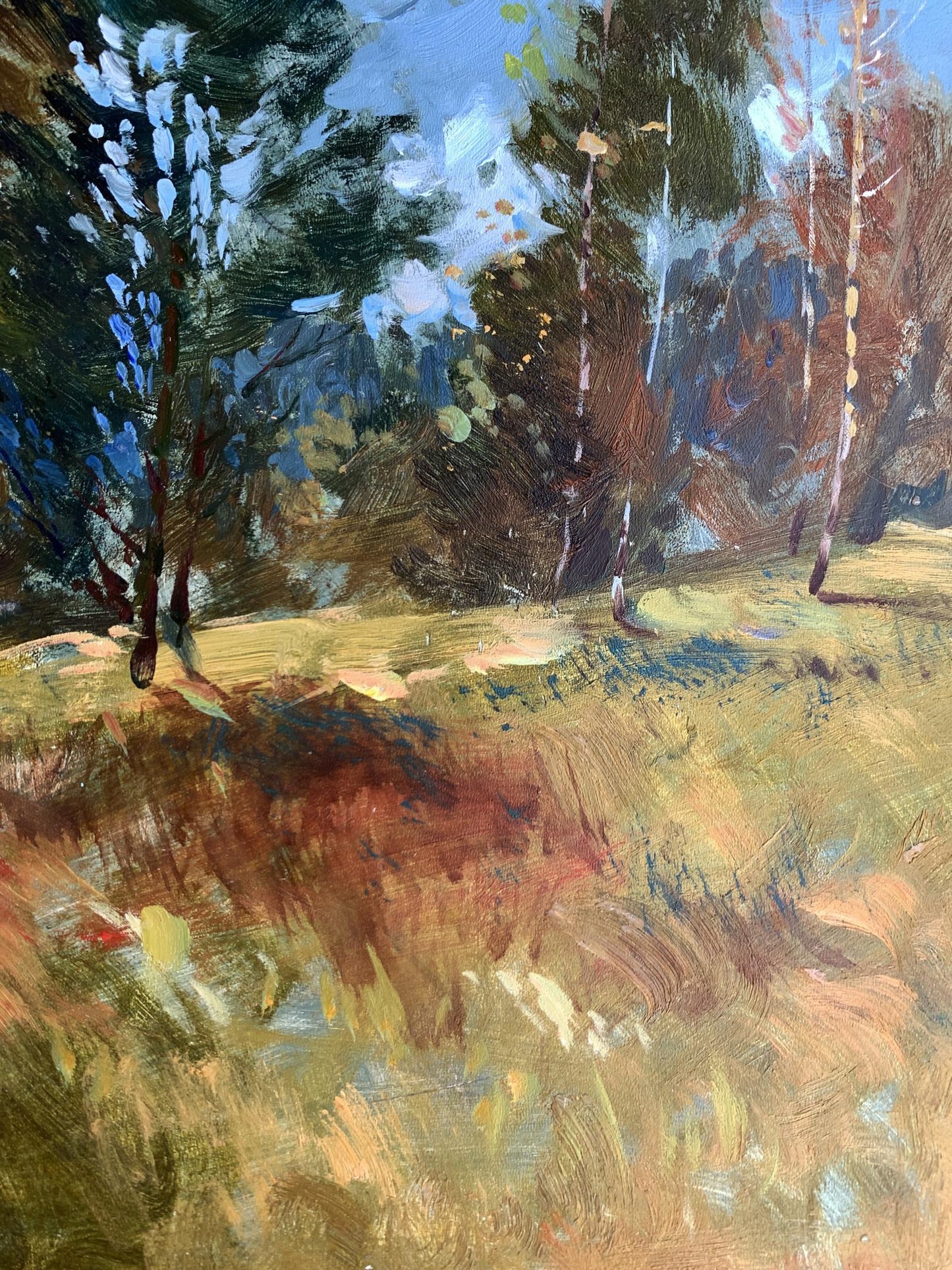 OIl painting Beginning of autumn Yuriy Suprunchuk