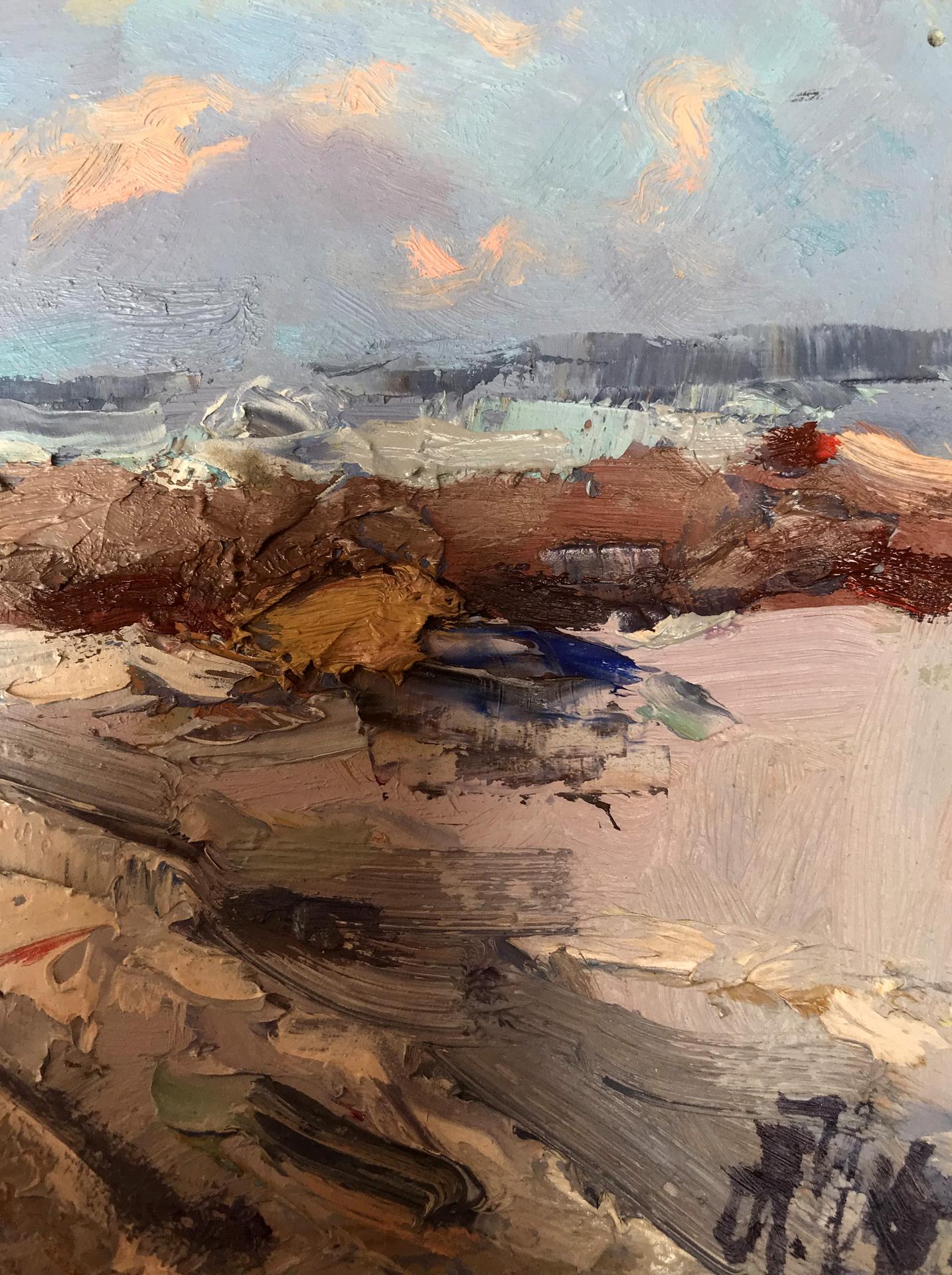 winter painting art