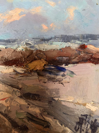 winter painting art