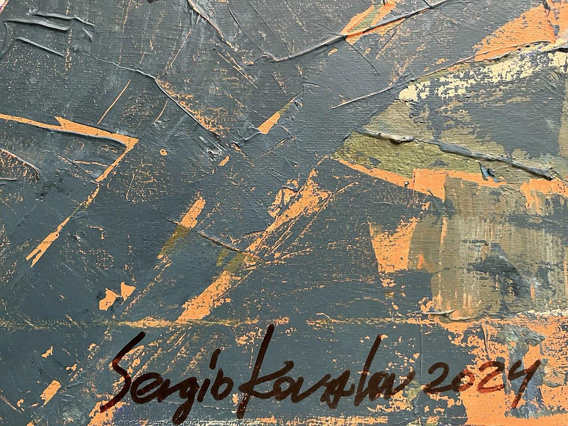 Artist's signature 