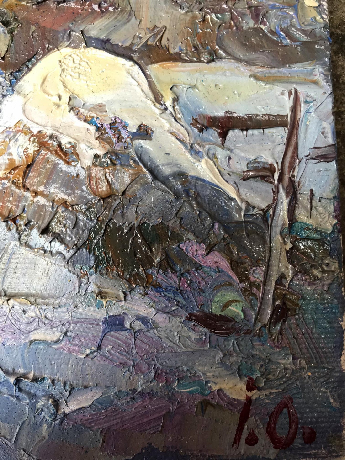 Artist's signature 