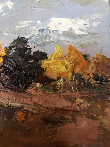 Oil painting Autumn Nature 