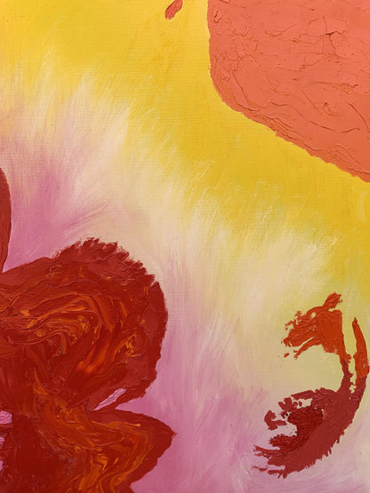 Oil painting Radiance of warmth Oleksandr Gukalov