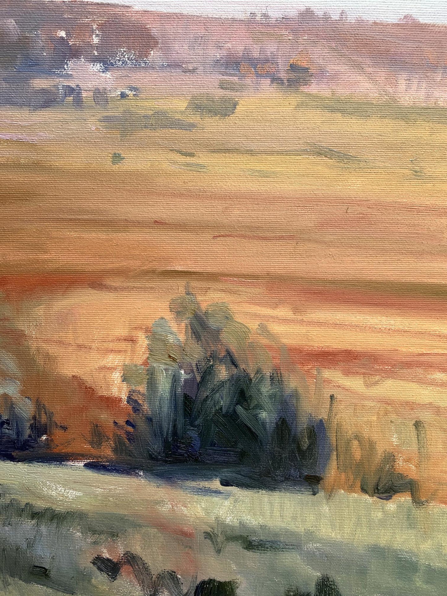Oil painting Hot day Unknown artist