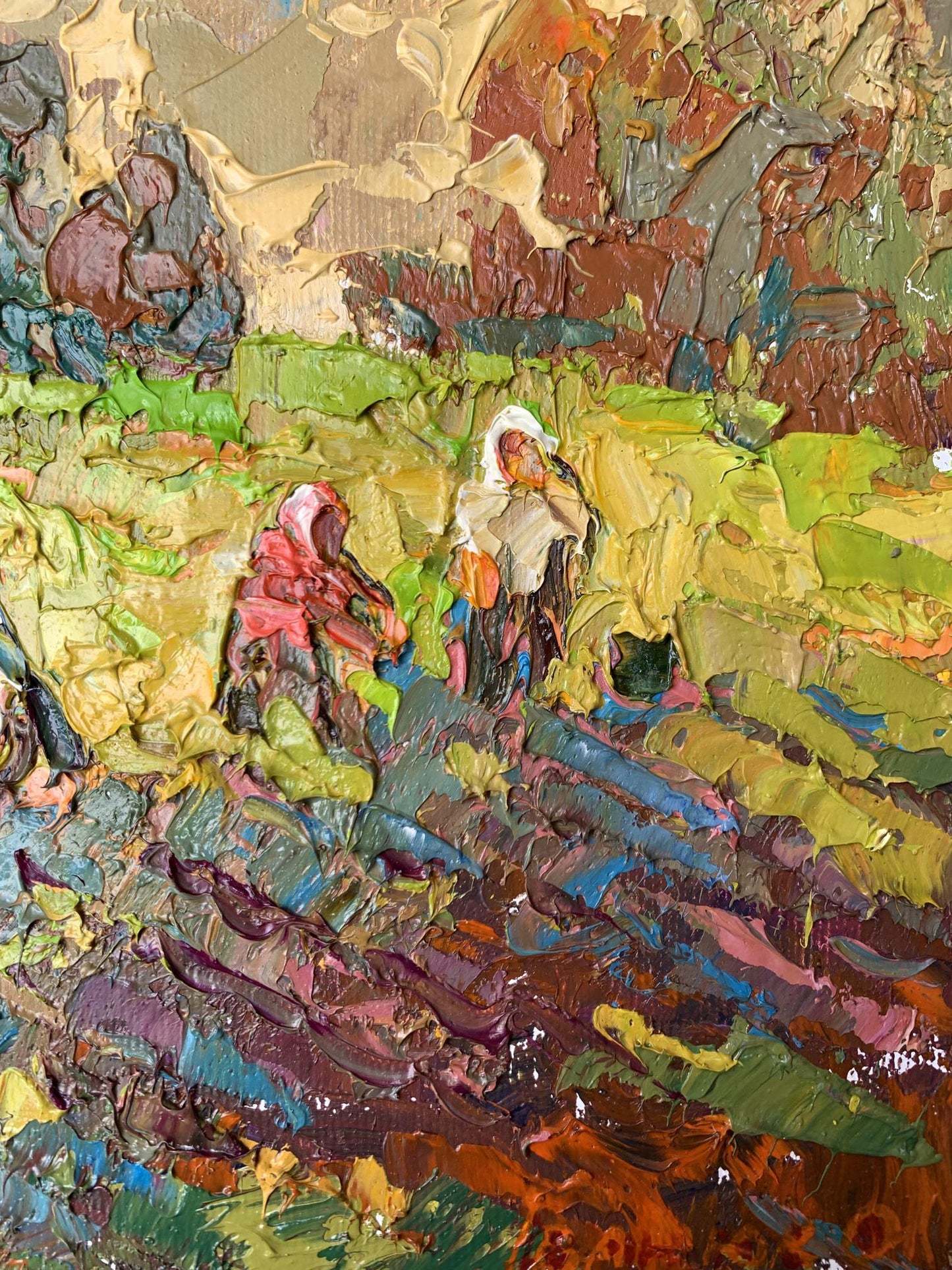 5 Oil painting Village days Oleksiy Ivanyuk