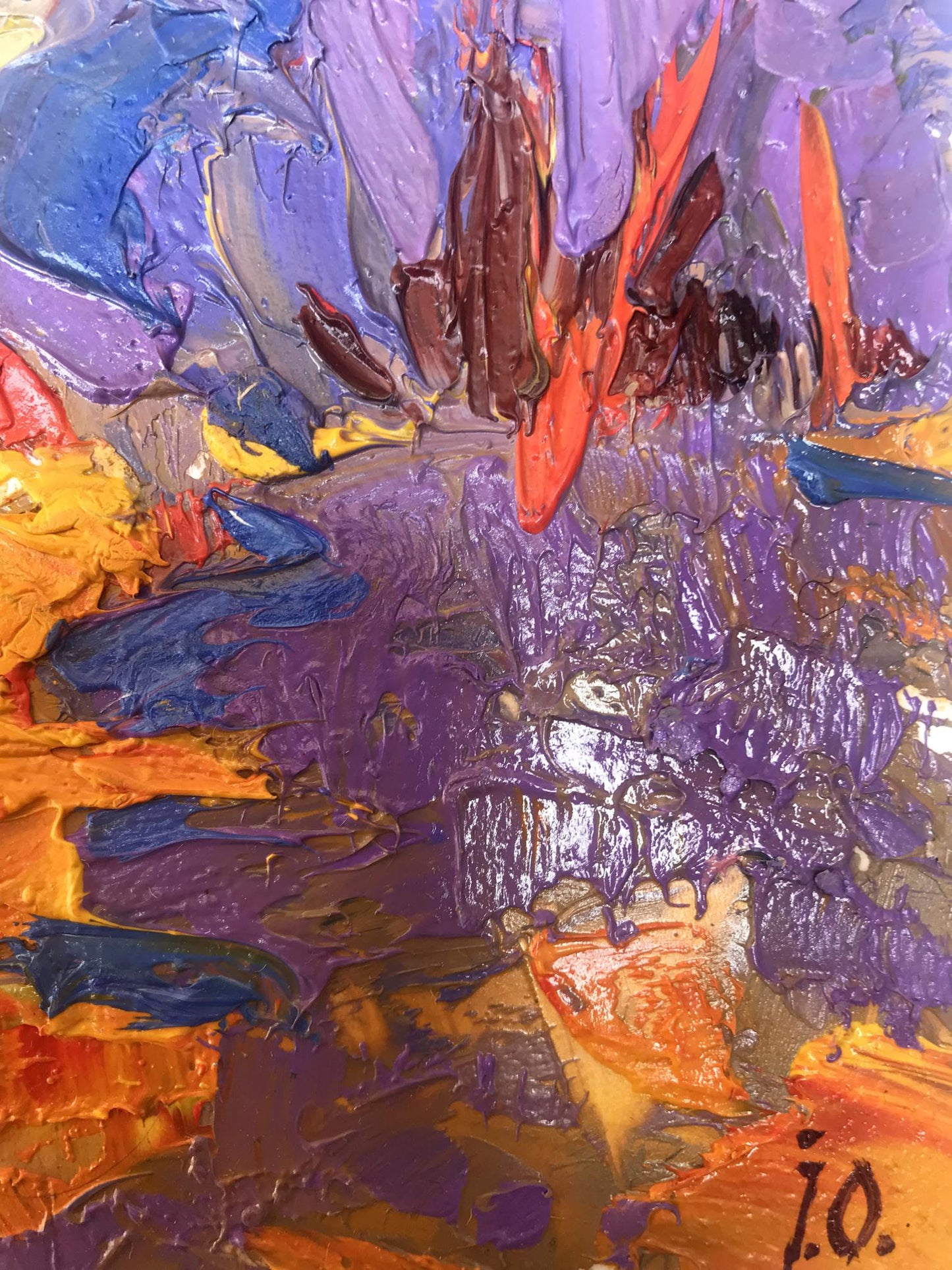 Artist's signature 