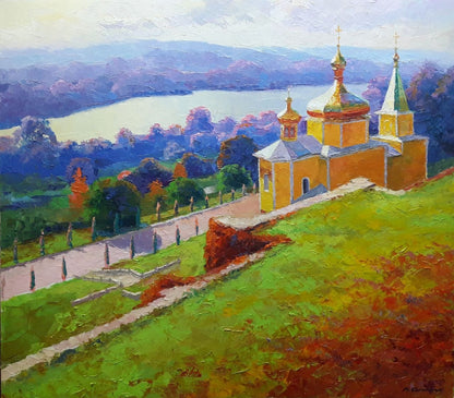 Oil painting Vyshnevets Serdyuk Boris Petrovich