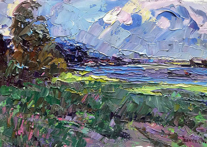 Oil painting Windy day Ivanyuk Alex