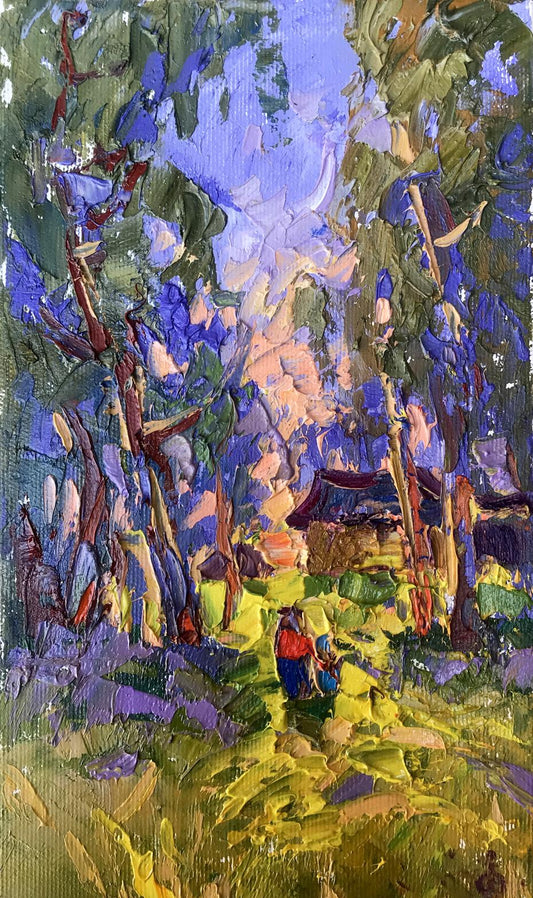 Oil painting Sunny spell Alex Ivanyuk