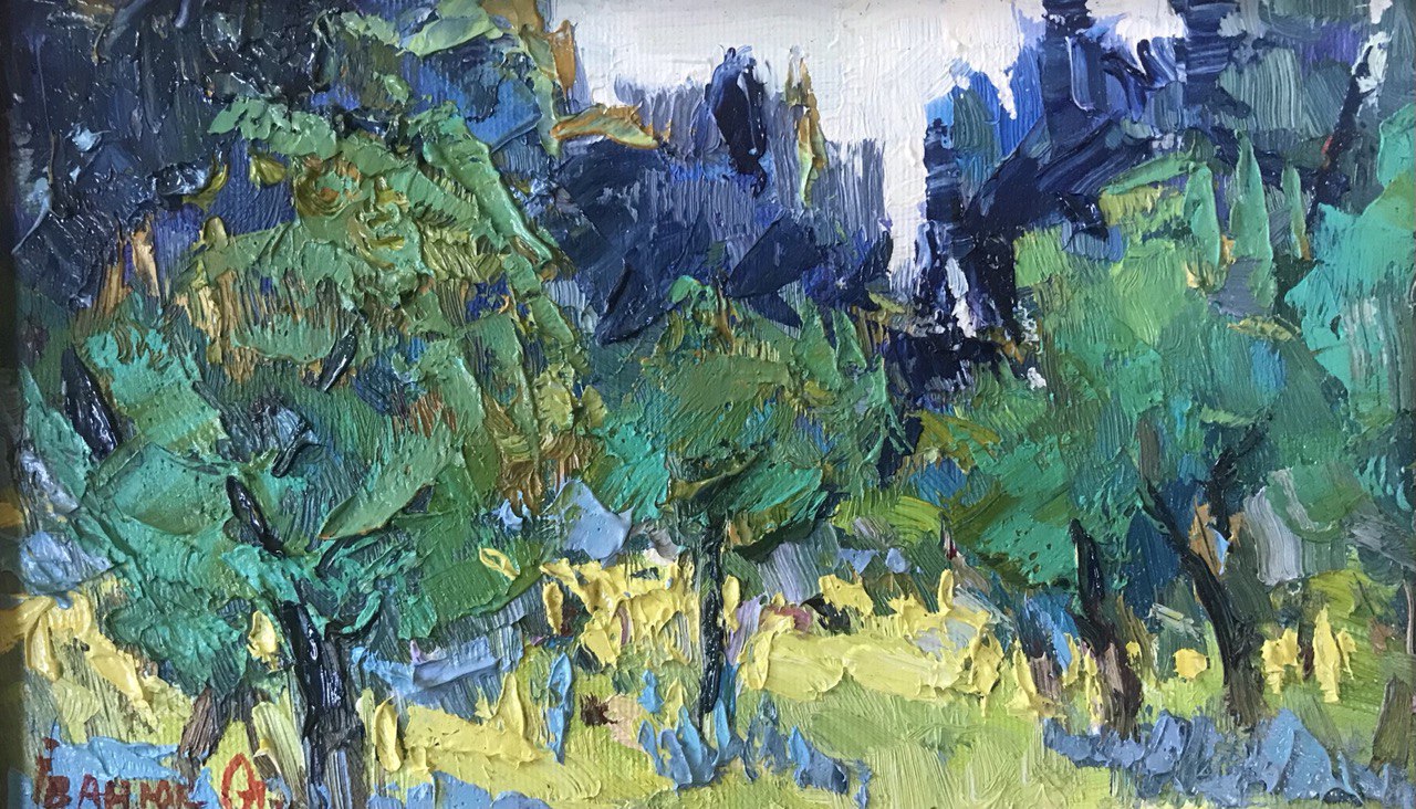 Oil painting Summer Ivanyuk Alex