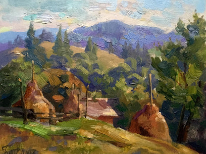 Oil painting Highland Batrakov Vladimir Grigorievich