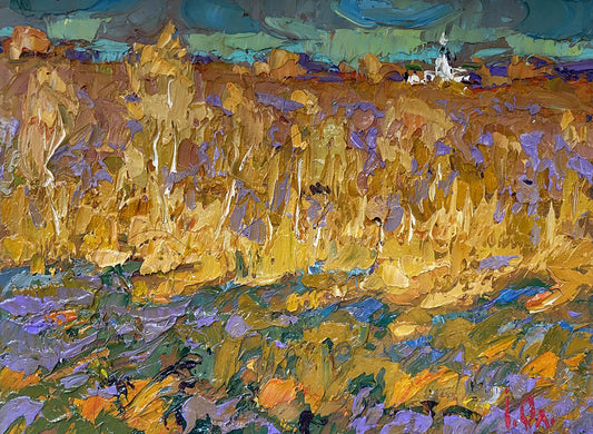 Oil painting Autumn distance Oleksiy Ivanyuk