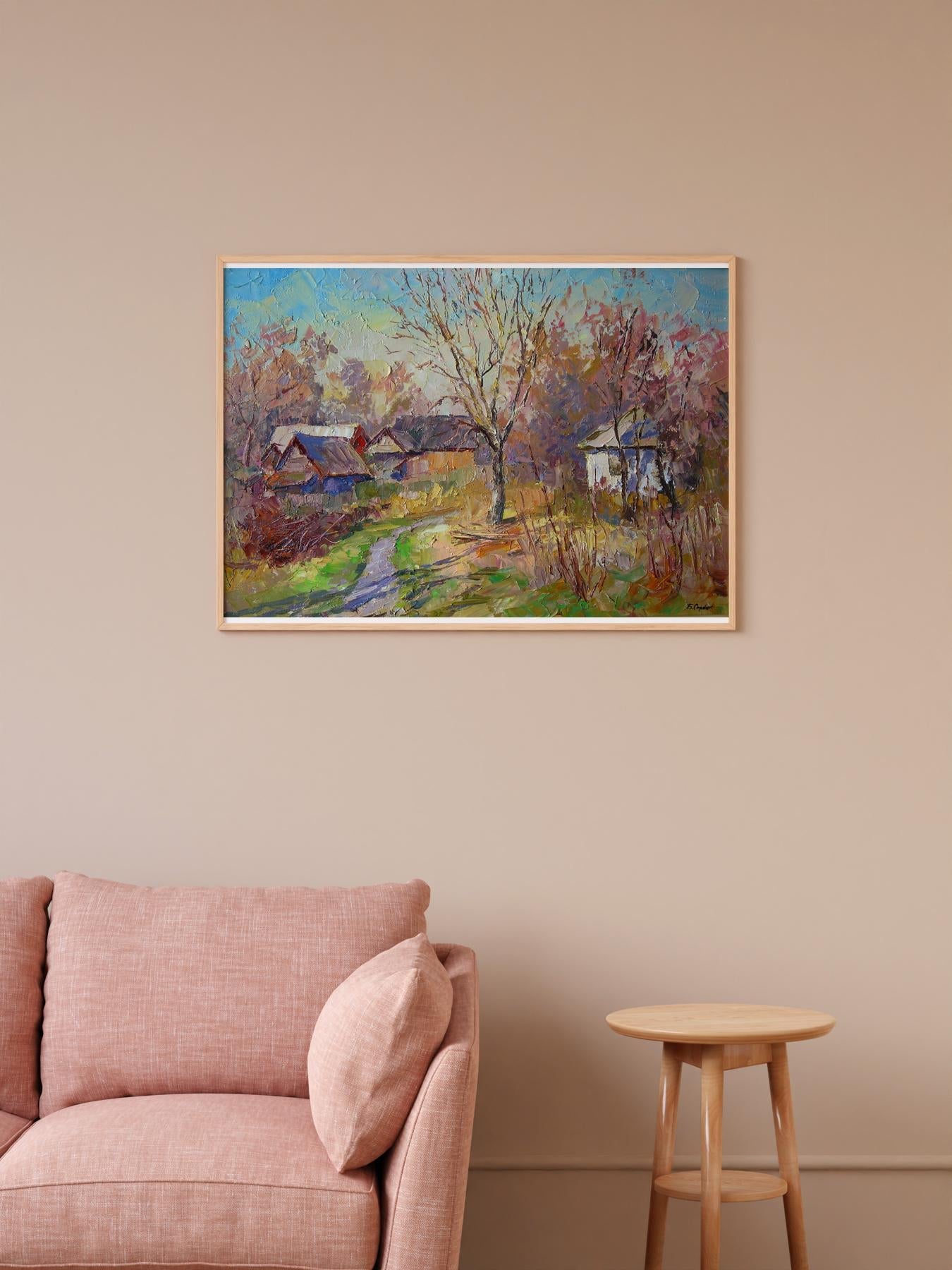 Oil painting The last rays Serdyuk Boris Petrovich