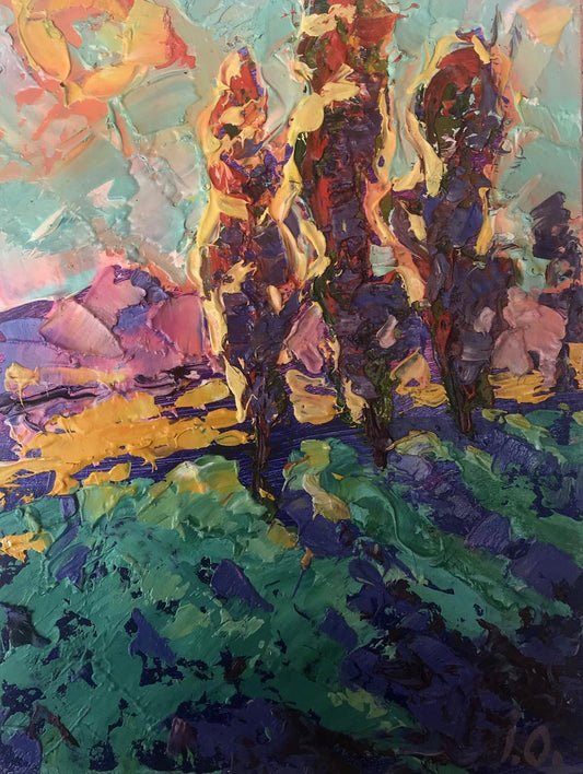 Oil painting Morning Ivanyuk Alex