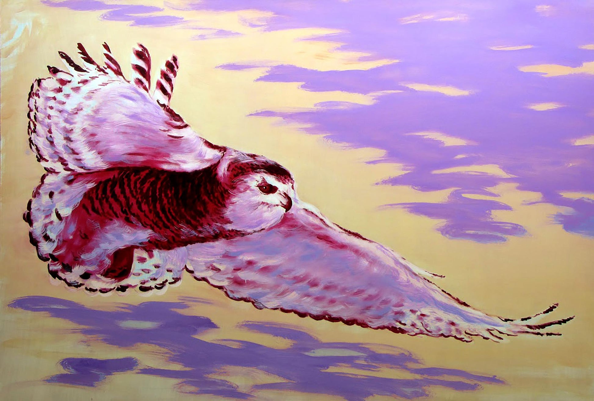 Oil painting Flight Igor Konovalov