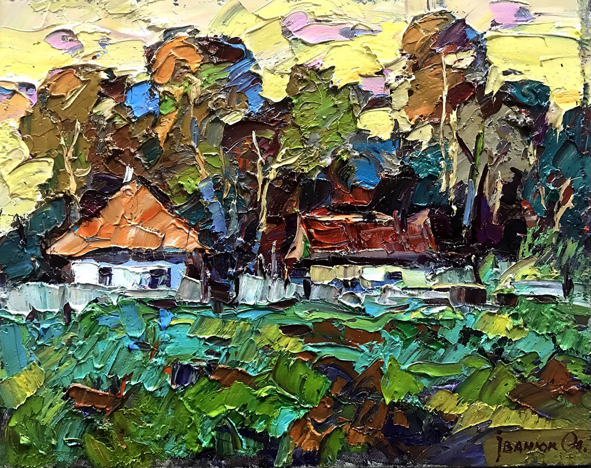 Oil painting Beginning of autumn Ivanyuk Alex