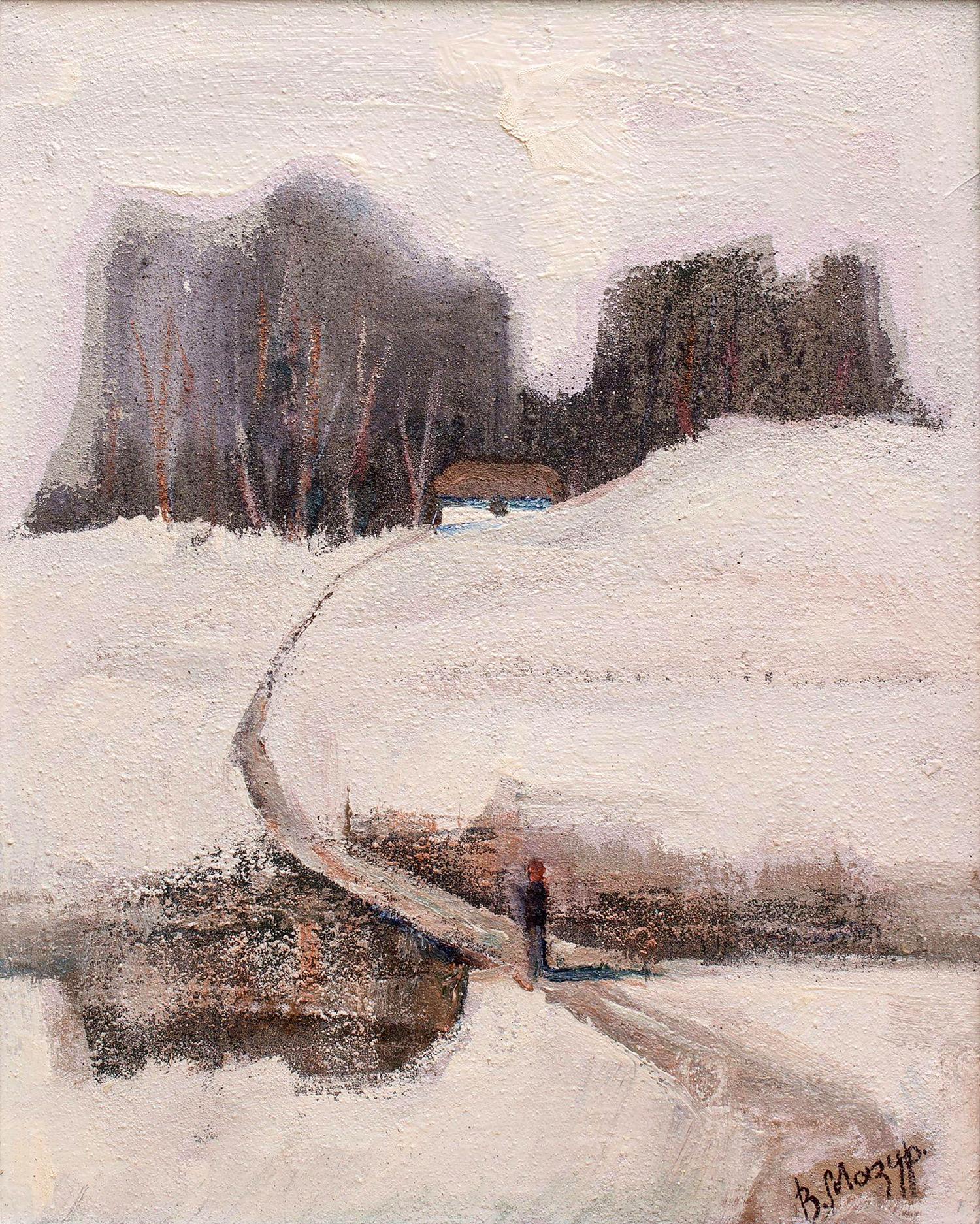 Oil painting The smell of spring Mazur Vladimir