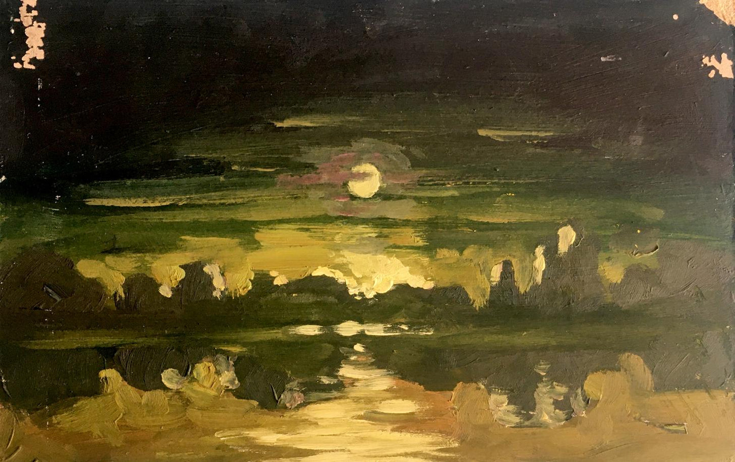 Oil painting Closer to the night Svetlana Gramm