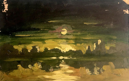 Oil painting Closer to the night Svetlana Gramm