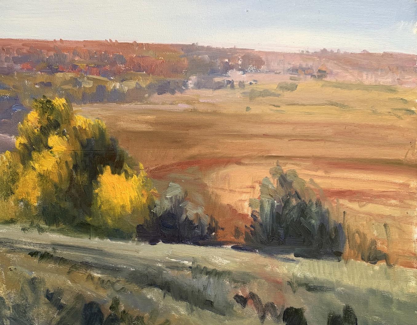 Oil painting Hot day Unknown artist