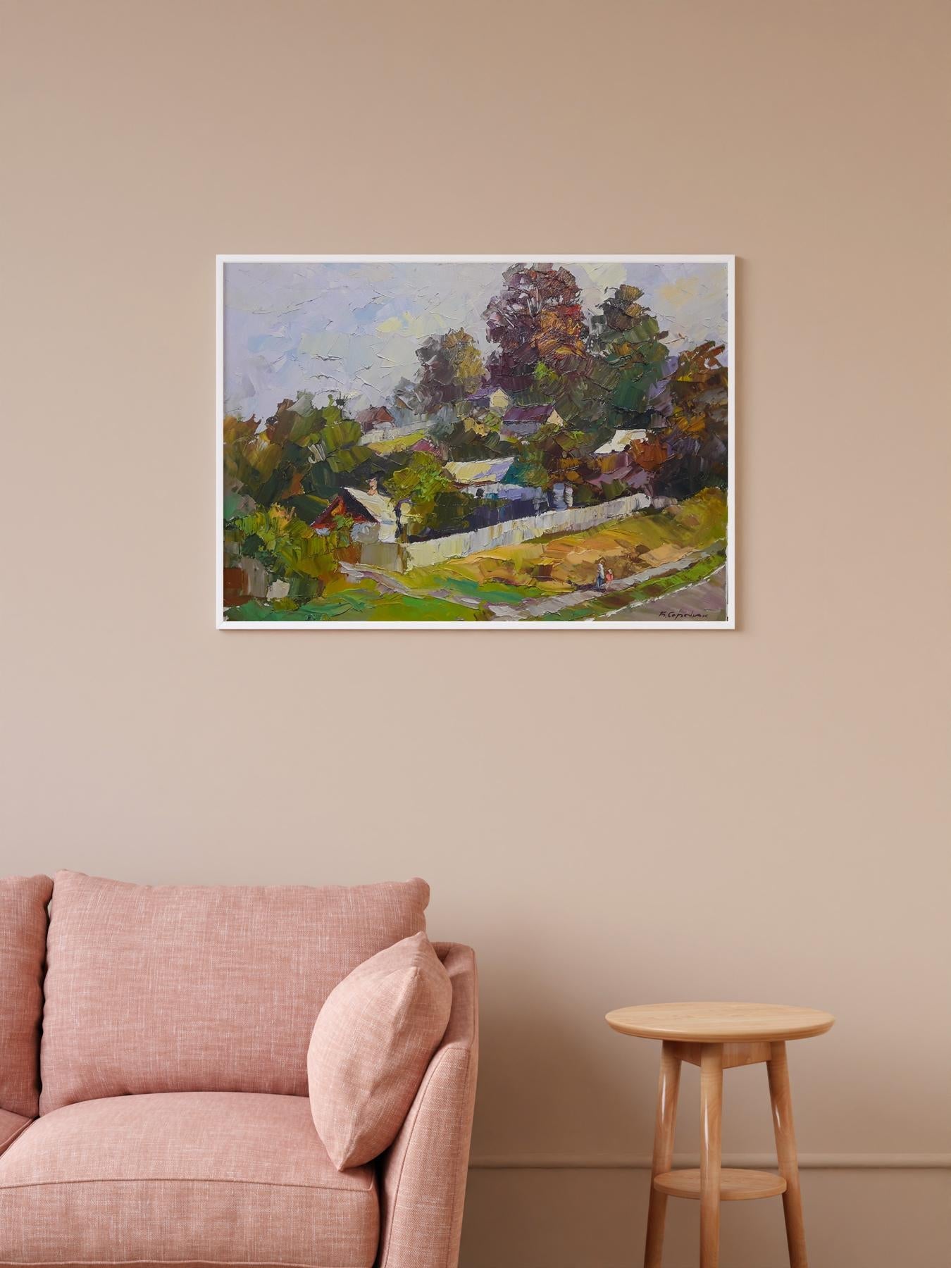 Oil painting October day Serdyuk Boris Petrovich №SERB 520