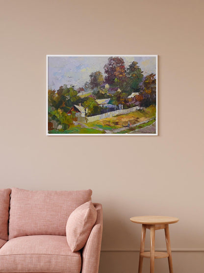 Oil painting October day Serdyuk Boris Petrovich №SERB 520