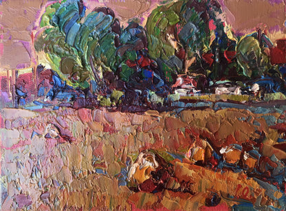 Oil painting Autumn Day Ivanyuk Alex