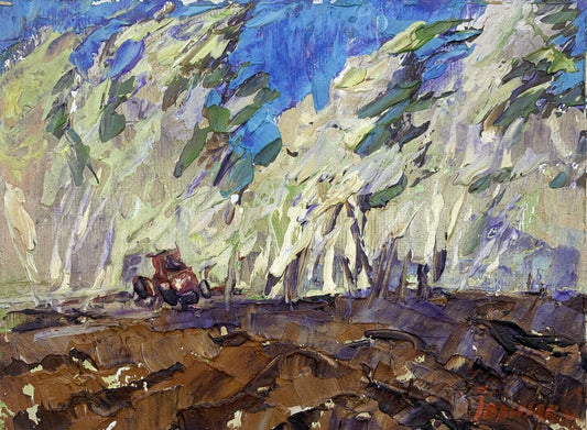 Oil painting Spring Alex Ivanyuk