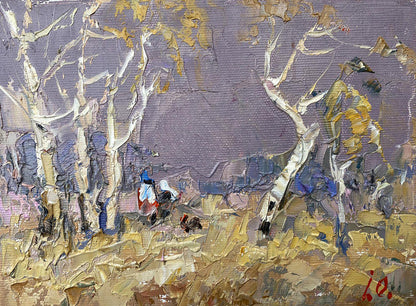 Oil painting Spring Ivanyuk Alex