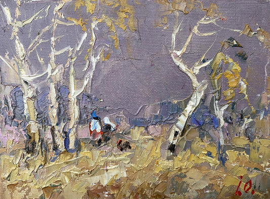 Oil painting Spring Ivanyuk Alex