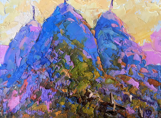 Oil painting Morning Oksana Ivanyuk