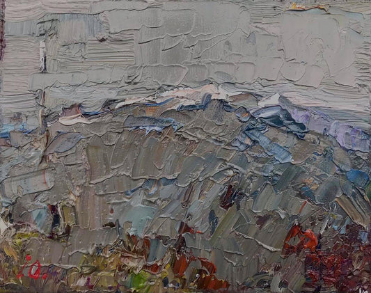Oil painting On a hill Ivanyuk Alex