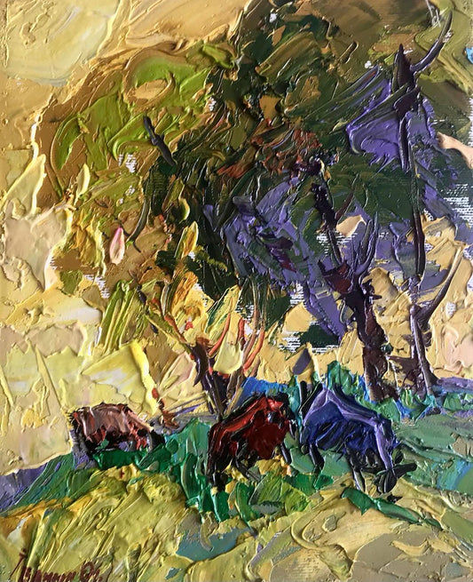 Oil painting Afternoon Ivanyuk Alex