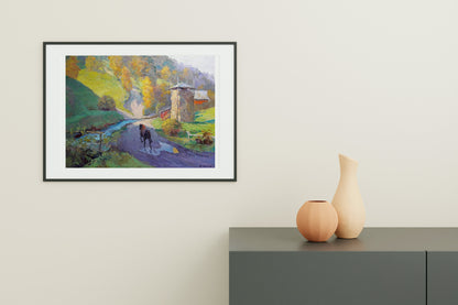 Mountain motif