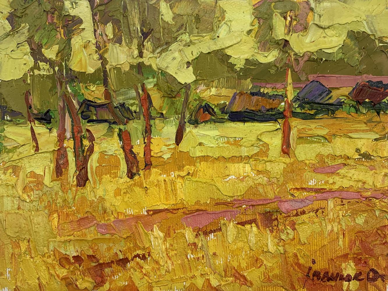 Oil painting It has warmed up Alex Ivanyuk