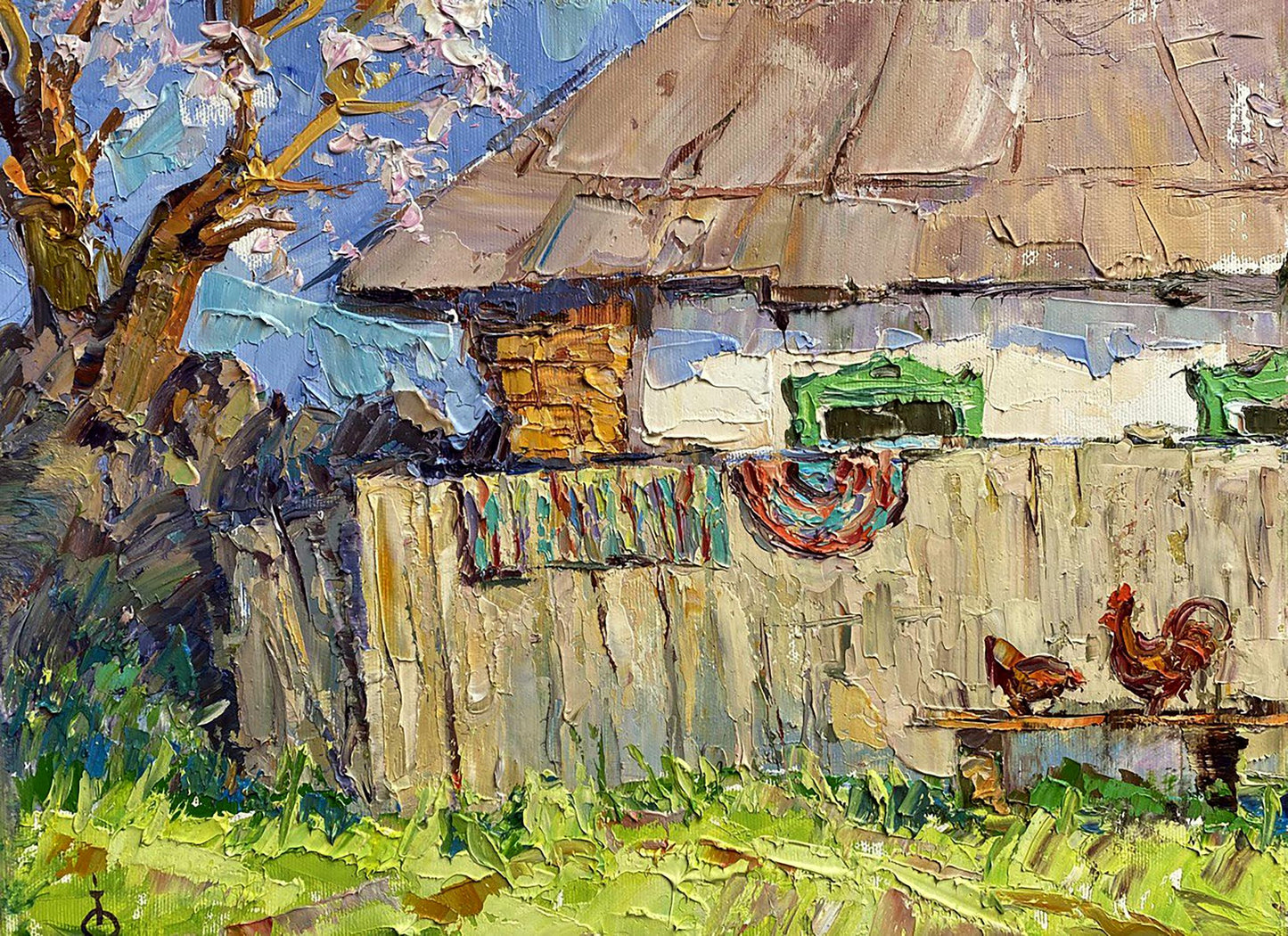 Oil painting Early spring Alex Ivanyuk