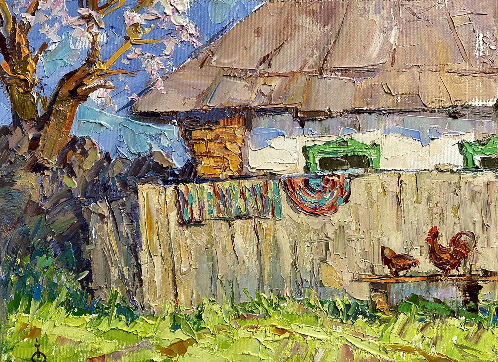 Oil painting Early spring Alex Ivanyuk