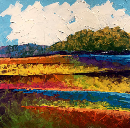 Oil painting Autumn has come Zadorozhnya V. V.