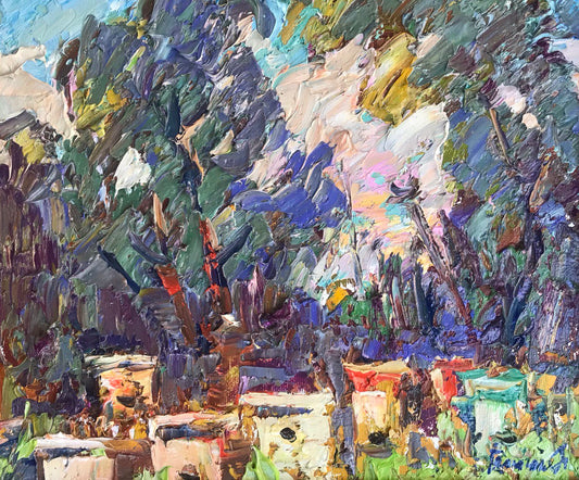 Oil painting Morning Ivanyuk Alex