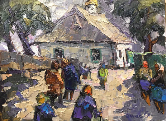 Oil painting Morning Ivanyuk Alex