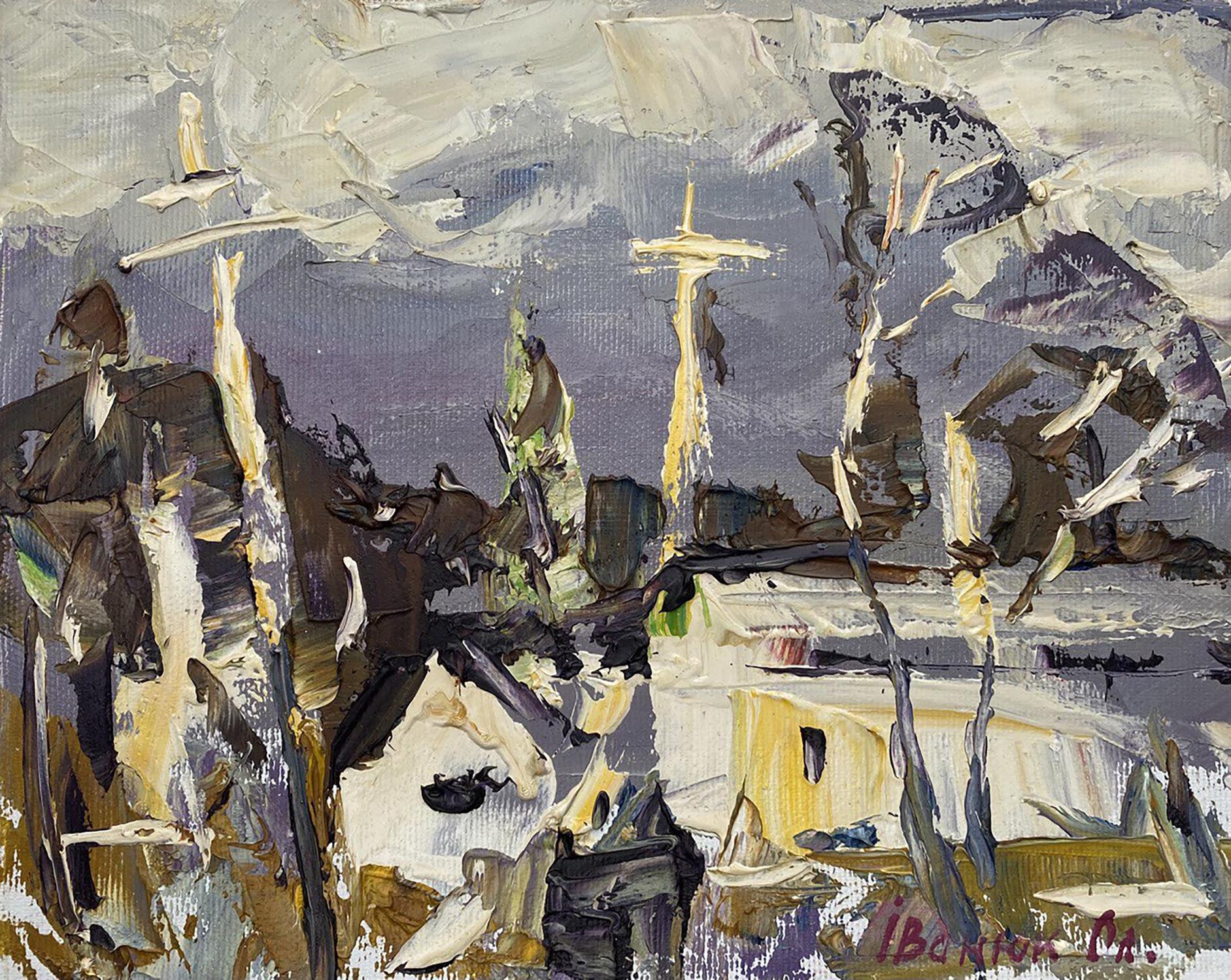 Oil painting Before the storm Ivanyuk Alex