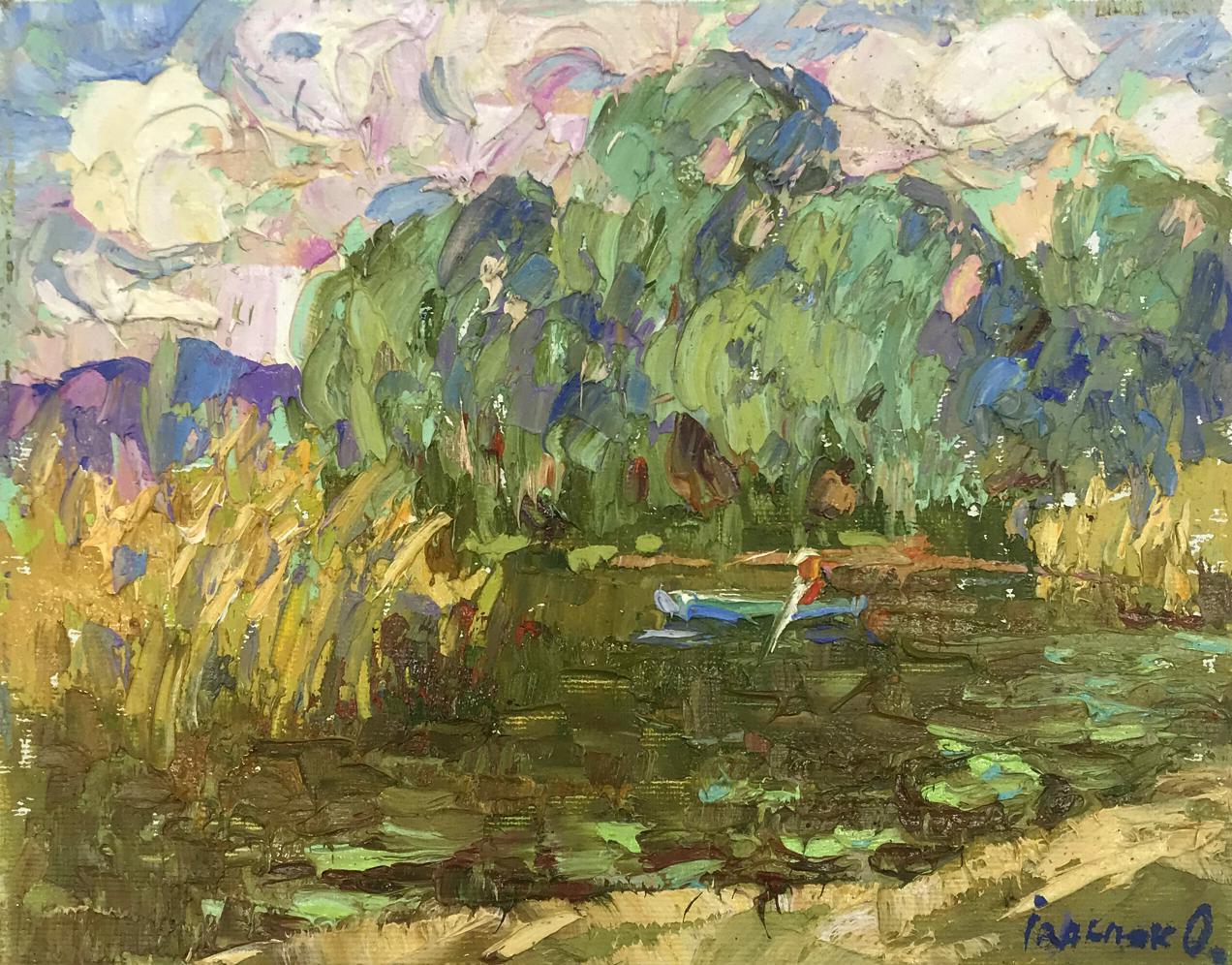 Oil painting Summer Alex Ivanyuk