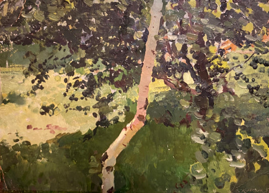Oil painting Summer sketch Boris Kolesnik