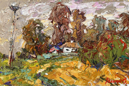 Oil painting Breath of autumn Ivanyuk Alex