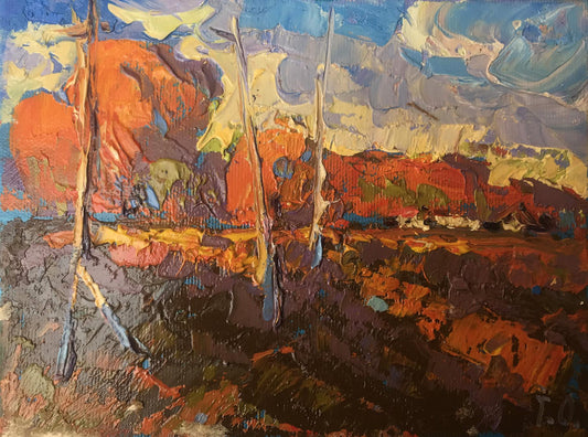 Oil painting Warm Autumn Ivanyuk Alex