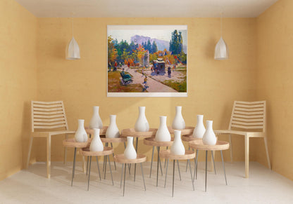 Oil painting Vacation Serdyuk Boris Petrovich