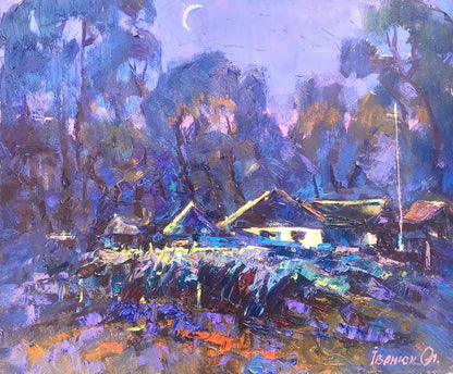 Oil painting At midnight Ivanyuk Alex