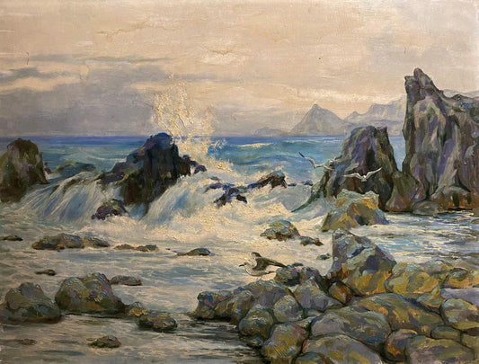 Oil painting Gurzuf K. P. Inzavicius