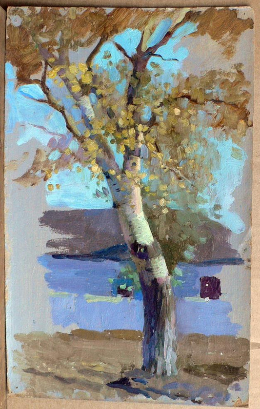 Oil painting Etude Rodzyn Nikolay Ivanovich