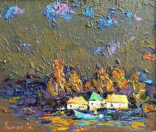 Oil painting Beginning of autumn Ivanyuk Alex